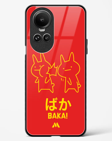 Baka Rabbit Slap Glass Case Phone Cover (Oppo)