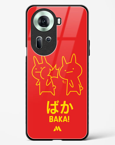 Baka Rabbit Slap Glass Case Phone Cover (Oppo)