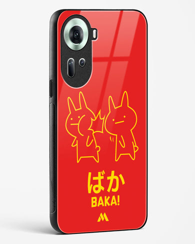 Baka Rabbit Slap Glass Case Phone Cover (Oppo)