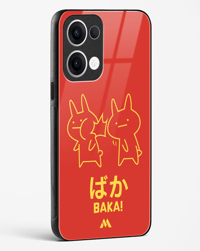 Baka Rabbit Slap Glass Case Phone Cover (Oppo)