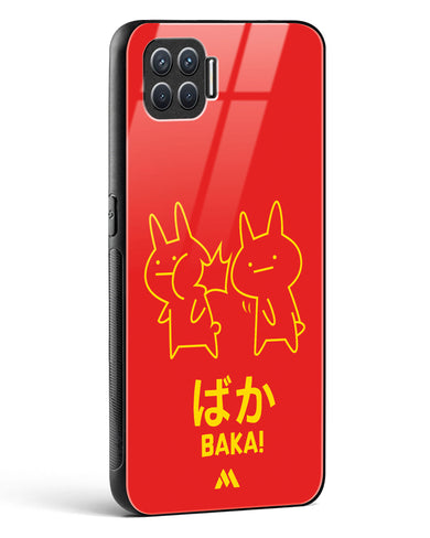 Baka Rabbit Slap Glass Case Phone Cover (Oppo)