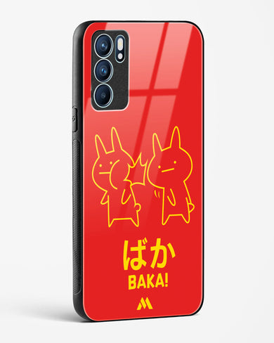 Baka Rabbit Slap Glass Case Phone Cover (Oppo)