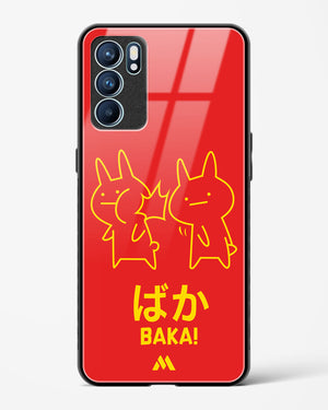 Baka Rabbit Slap Glass Case Phone Cover (Oppo)