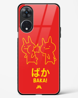 Baka Rabbit Slap Glass Case Phone Cover (Oppo)