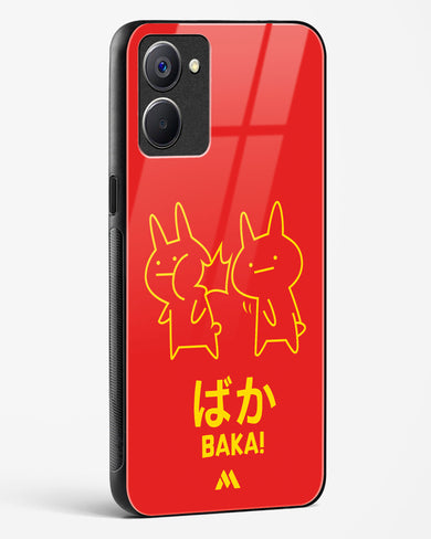 Baka Rabbit Slap Glass Case Phone Cover (Realme)