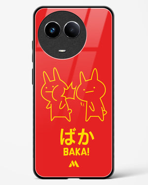 Baka Rabbit Slap Glass Case Phone Cover (Realme)