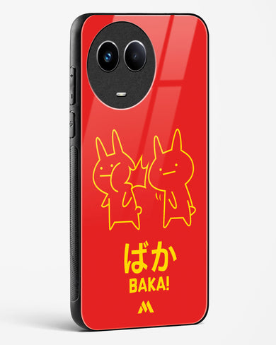 Baka Rabbit Slap Glass Case Phone Cover (Realme)