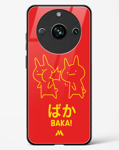 Baka Rabbit Slap Glass Case Phone Cover (Realme)