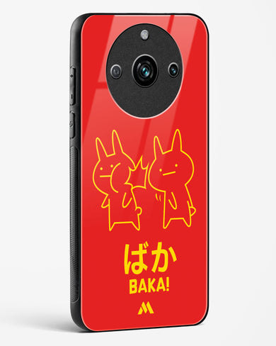 Baka Rabbit Slap Glass Case Phone Cover (Realme)