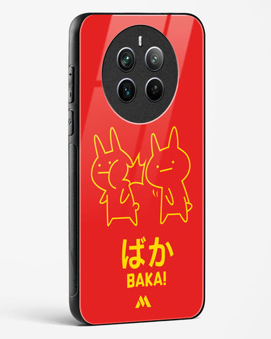 Baka Rabbit Slap Glass Case Phone Cover (Realme)