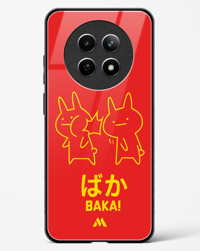 Baka Rabbit Slap Glass Case Phone Cover (Realme)