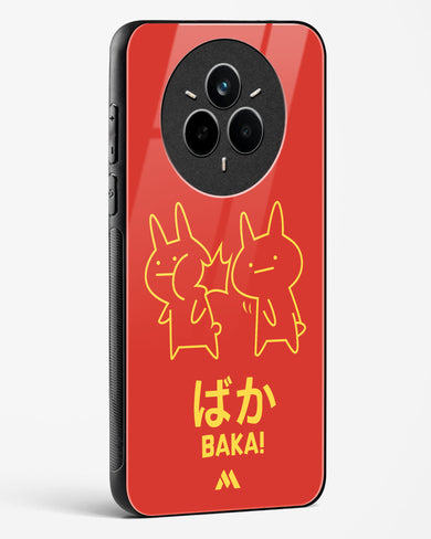 Baka Rabbit Slap Glass Case Phone Cover (Realme)