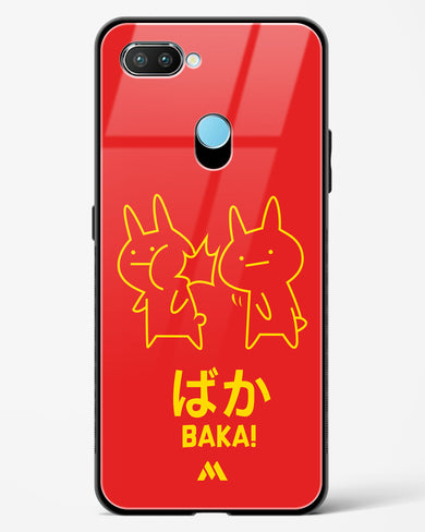 Baka Rabbit Slap Glass Case Phone Cover (Realme)