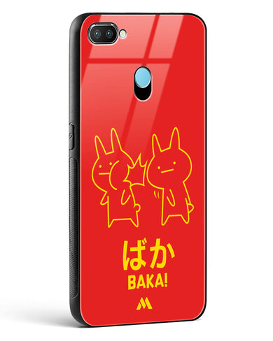 Baka Rabbit Slap Glass Case Phone Cover (Realme)