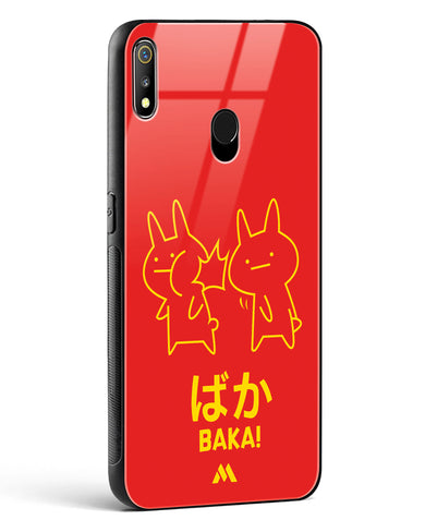 Baka Rabbit Slap Glass Case Phone Cover (Realme)