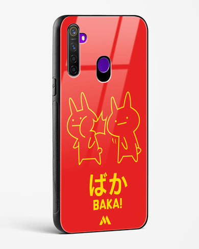 Baka Rabbit Slap Glass Case Phone Cover (Realme)