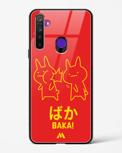 Baka Rabbit Slap Glass Case Phone Cover (Realme)