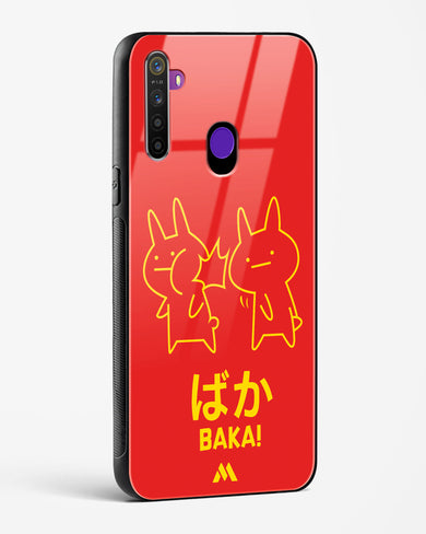 Baka Rabbit Slap Glass Case Phone Cover (Realme)