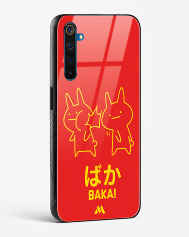 Baka Rabbit Slap Glass Case Phone Cover (Realme)