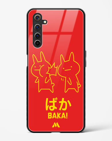 Baka Rabbit Slap Glass Case Phone Cover (Realme)