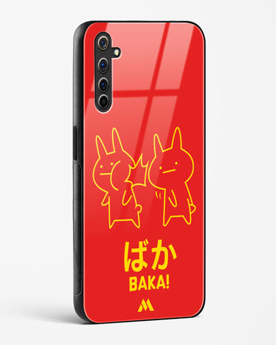 Baka Rabbit Slap Glass Case Phone Cover (Realme)