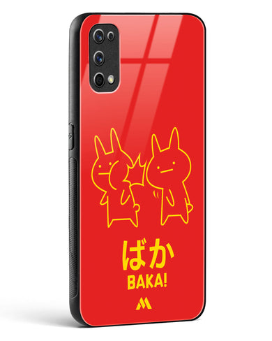 Baka Rabbit Slap Glass Case Phone Cover (Realme)