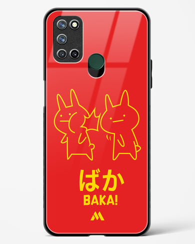 Baka Rabbit Slap Glass Case Phone Cover (Realme)