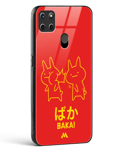 Baka Rabbit Slap Glass Case Phone Cover (Realme)