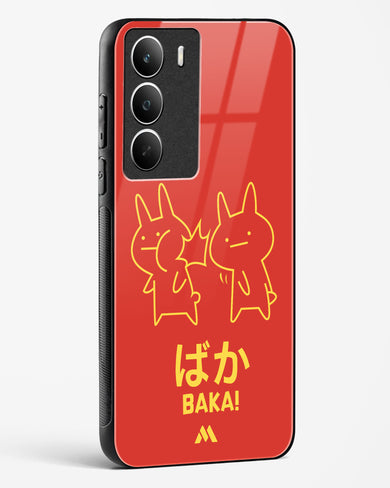 Baka Rabbit Slap Glass Case Phone Cover (Realme)