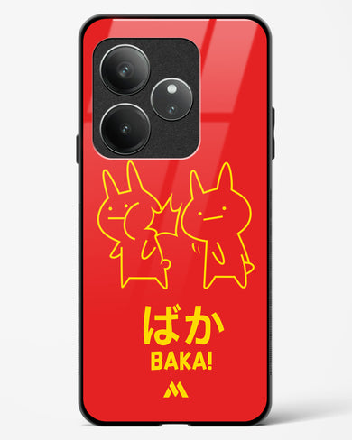 Baka Rabbit Slap Glass Case Phone Cover (Realme)