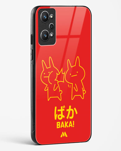 Baka Rabbit Slap Glass Case Phone Cover (Realme)