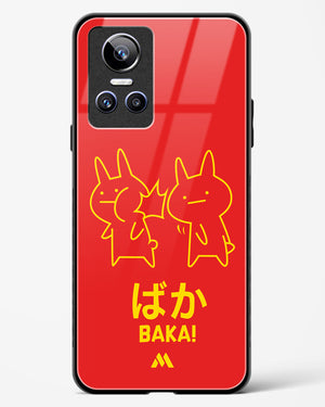 Baka Rabbit Slap Glass Case Phone Cover (Realme)