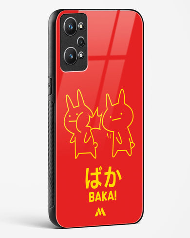 Baka Rabbit Slap Glass Case Phone Cover (Realme)