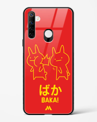 Baka Rabbit Slap Glass Case Phone Cover (Realme)