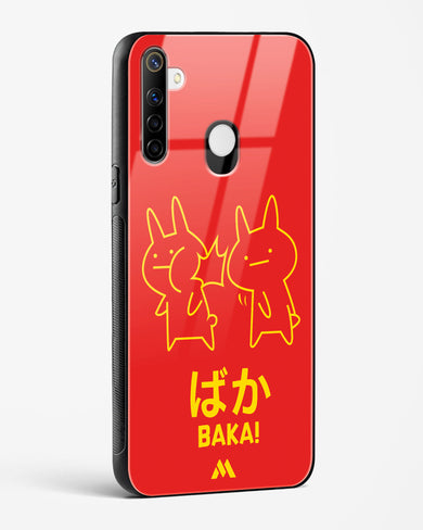 Baka Rabbit Slap Glass Case Phone Cover (Realme)