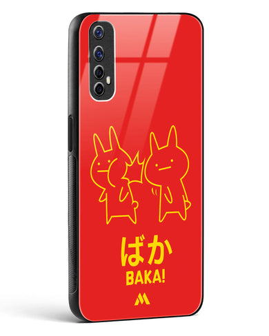 Baka Rabbit Slap Glass Case Phone Cover (Realme)