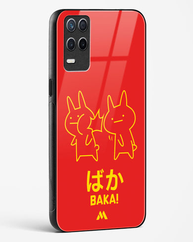 Baka Rabbit Slap Glass Case Phone Cover (Realme)