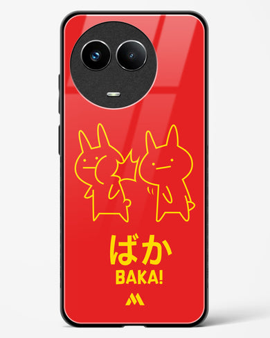 Baka Rabbit Slap Glass Case Phone Cover (Realme)