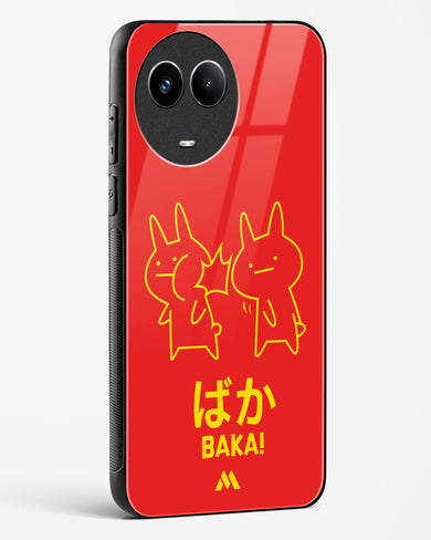 Baka Rabbit Slap Glass Case Phone Cover (Realme)