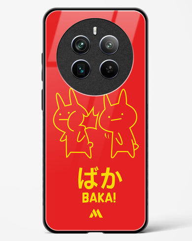 Baka Rabbit Slap Glass Case Phone Cover (Realme)