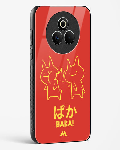 Baka Rabbit Slap Glass Case Phone Cover (Realme)