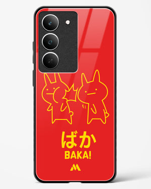 Baka Rabbit Slap Glass Case Phone Cover (Realme)