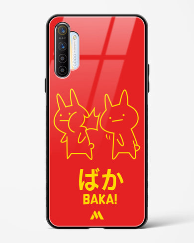 Baka Rabbit Slap Glass Case Phone Cover (Realme)