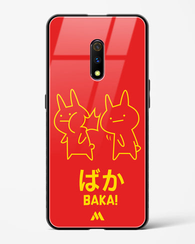 Baka Rabbit Slap Glass Case Phone Cover (Realme)