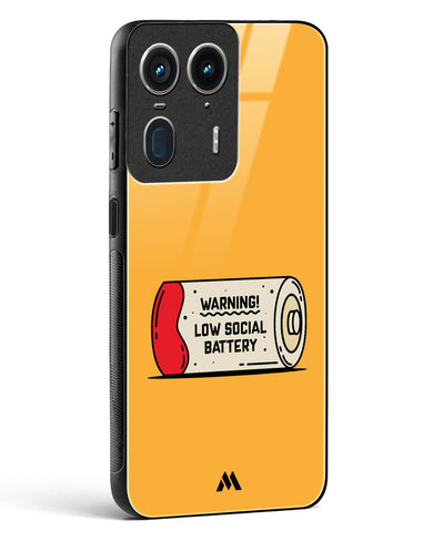 Low Social Battery Glass Case Phone Cover (Motorola)