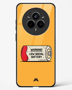 Low Social Battery Glass Case Phone Cover (Realme)