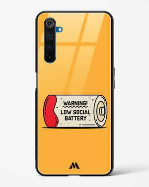 Low Social Battery Glass Case Phone Cover (Realme)
