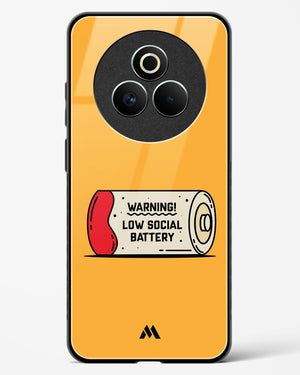 Low Social Battery Glass Case Phone Cover (Realme)