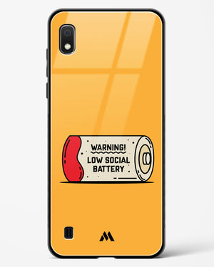 Low Social Battery Glass Case Phone Cover (Samsung)