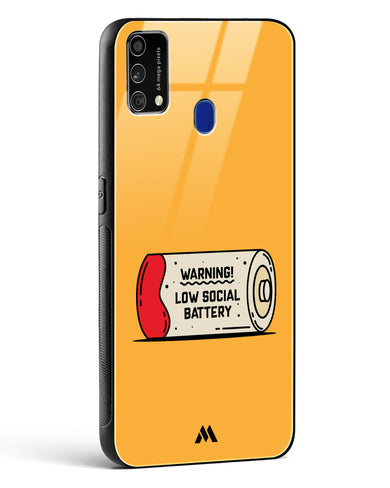 Low Social Battery Glass Case Phone Cover (Samsung)